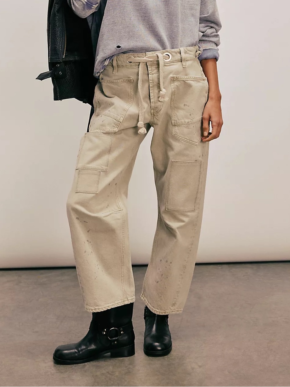 We The Free Moxie Pull-On Barrel Jeans #3952